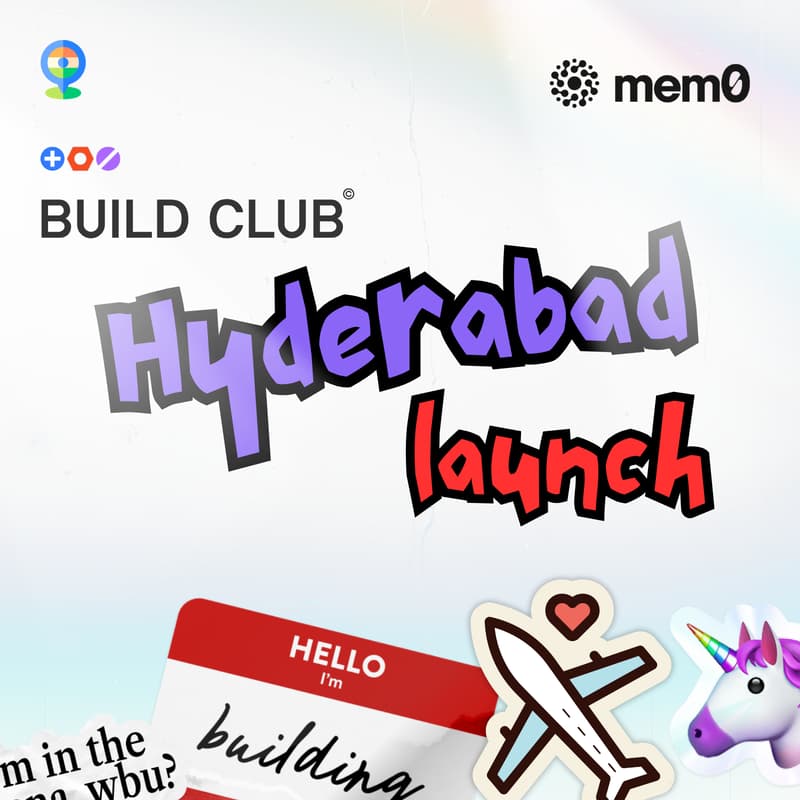 Cover Image for AI Builders Meetup: Build Club Launch [Hyderabad, India]