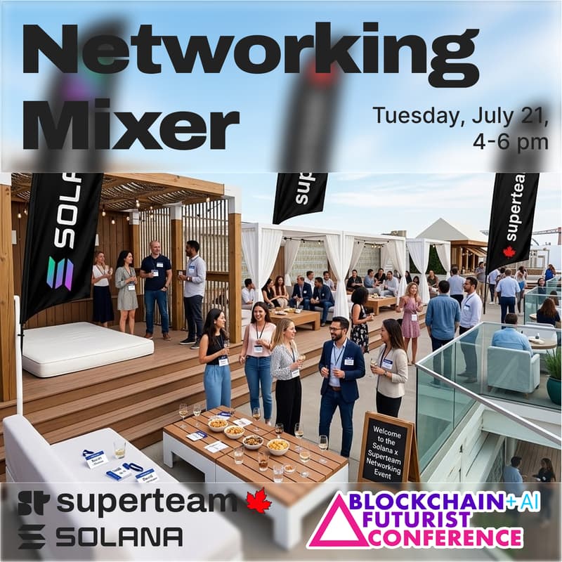 Cover Image for Solana & Superteam Canada Mixer @ Futurist Conference