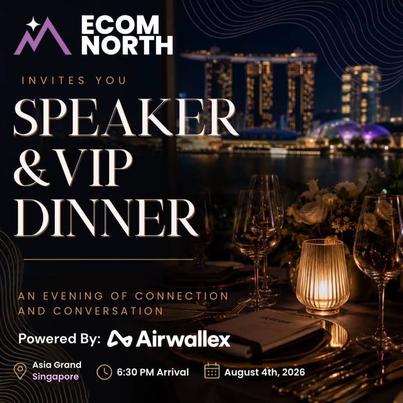 Cover Image for Ecom North | Speaker & VIP Dinner