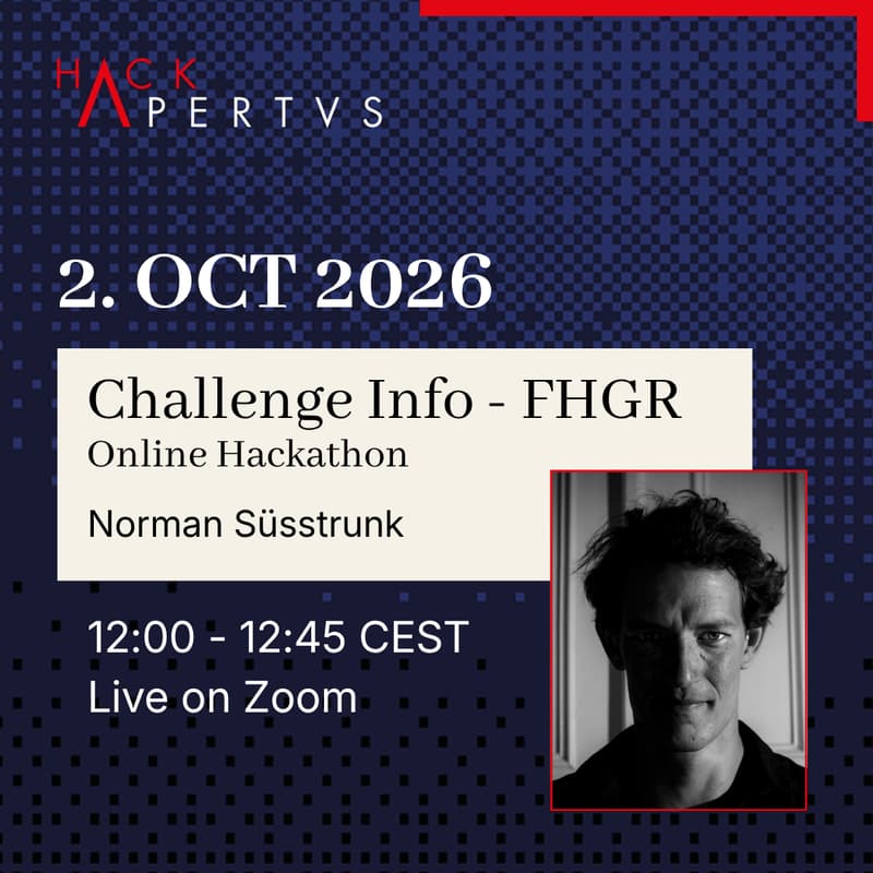 Cover Image for «Hack Apertus» - Challenge info session: FHGR