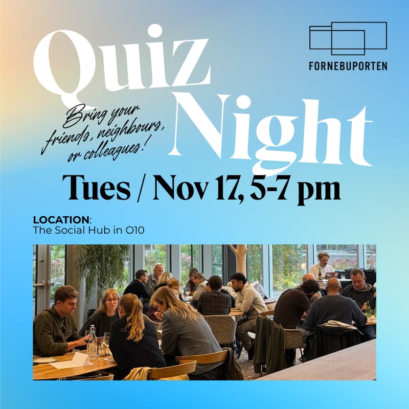 Cover Image for Quiznight with Aron at Fornebuporten
