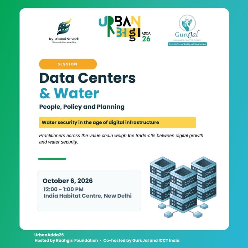 Cover Image for Data Centers and Water: People, Policy and Planning