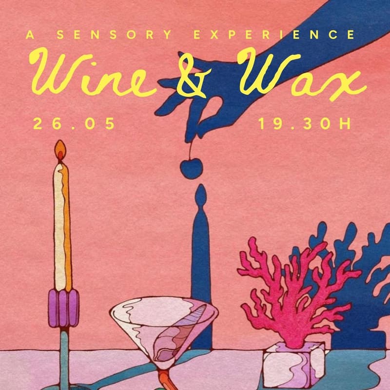 Cover Image for Wine & Wax: A Sensory Experience