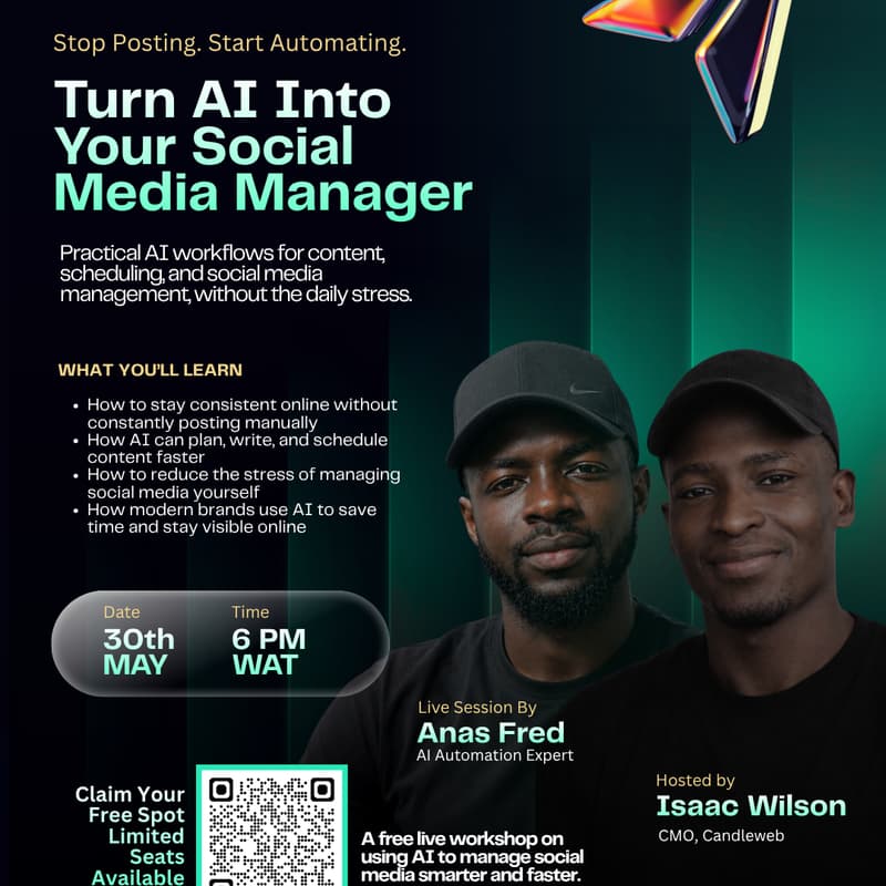 Cover Image for Turn AI Into Your Social Media Manager