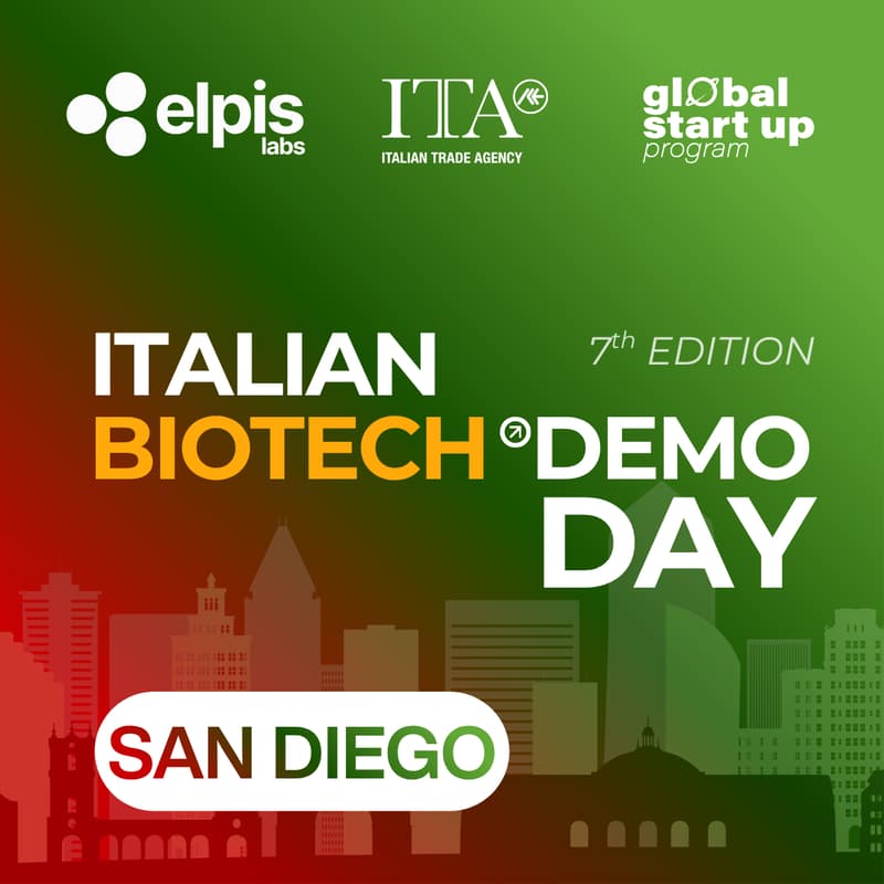 Cover Image for Italian Biotech Demo Day in San Diego | ITA x Elpis Labs