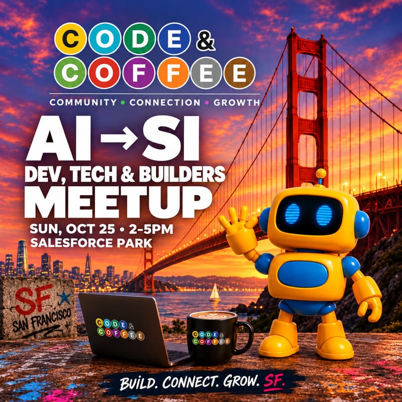 Cover Image for SF AI->SI Code And Coffee Sunday October 25th!