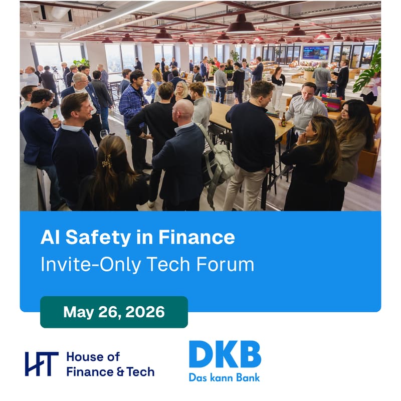 Cover Image for AI Safety in Finance: Invite-Only Tech Forum