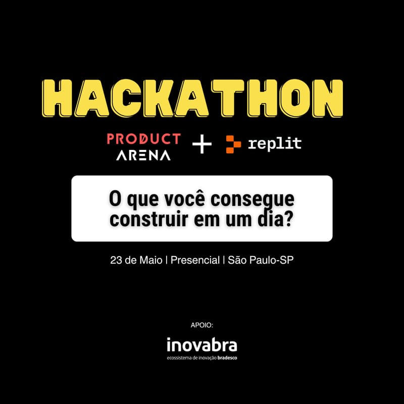Cover Image for Hackathon da Arena + Replit