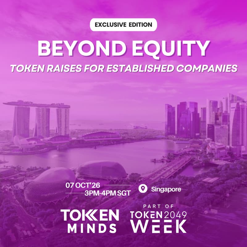 Beyond Equity: Token Raises for Established Companies