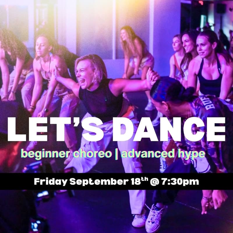 Cover Image for 9.18 Let's Dance Pop Up 🪩✨