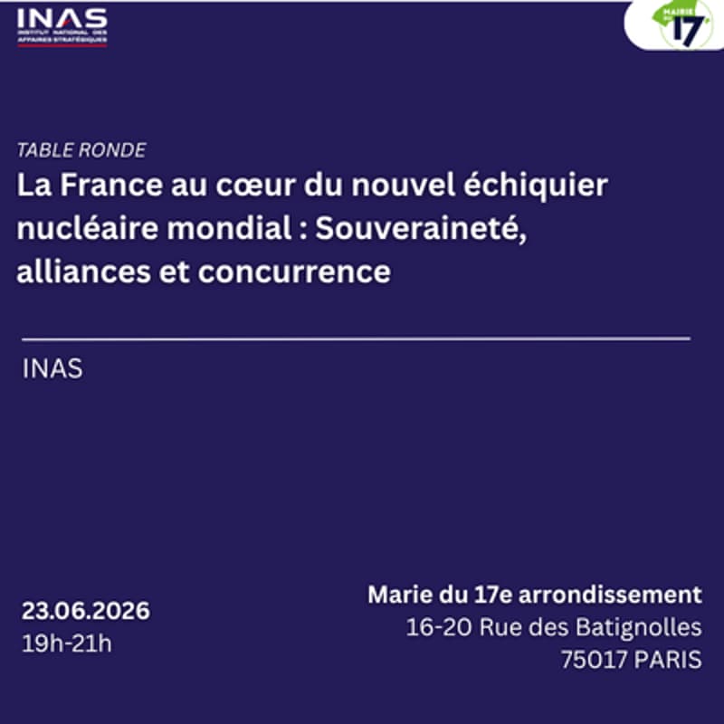 Cover Image for La France au cœur du nouvel échiquier nucléaire mondial : Souveraineté, alliances et concurrence