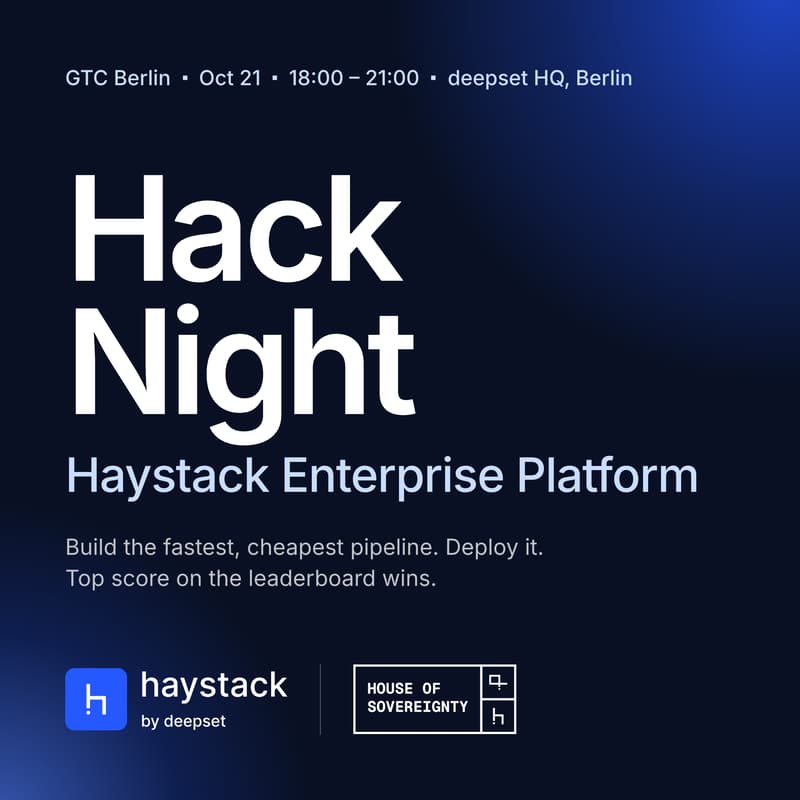 Cover Image for Hack Night: Haystack Enterprise Platform