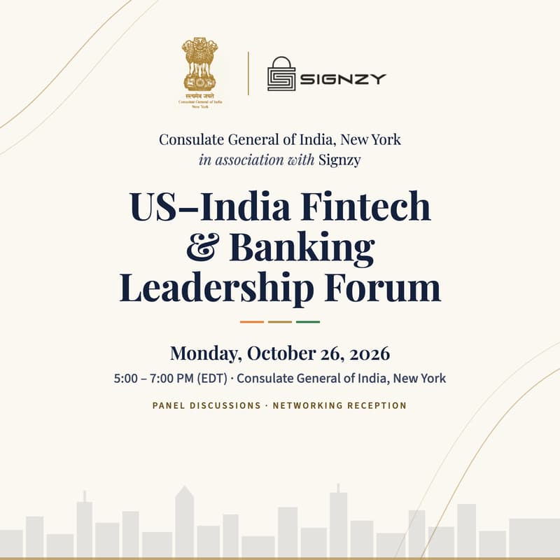Cover Image for US - India Fintech & Banking Leadership Forum