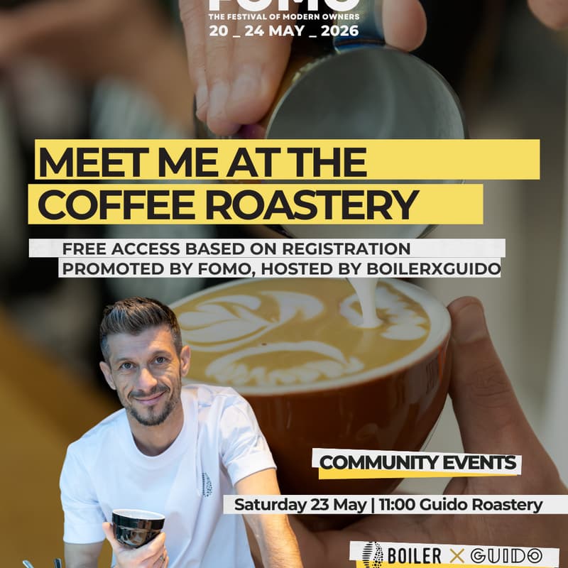 Cover Image for MEET ME AT THE ROASTERY by Boiler x Guido