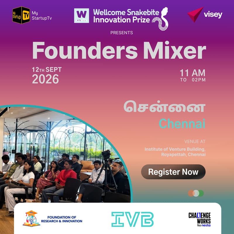 Cover Image for Chennai Founders Mixer