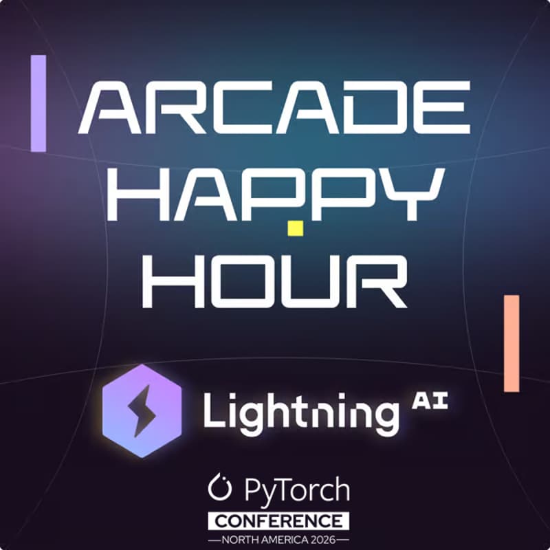 Cover Image for Lightning AI Happy Hour @ PyTorch Conference