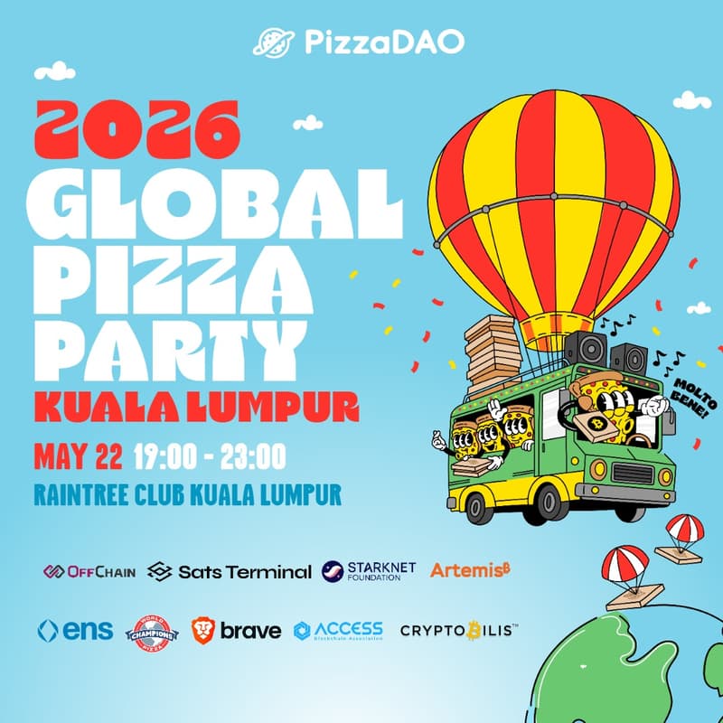 Cover Image for Bitcoin Pizza Day - Kuala Lumpur!