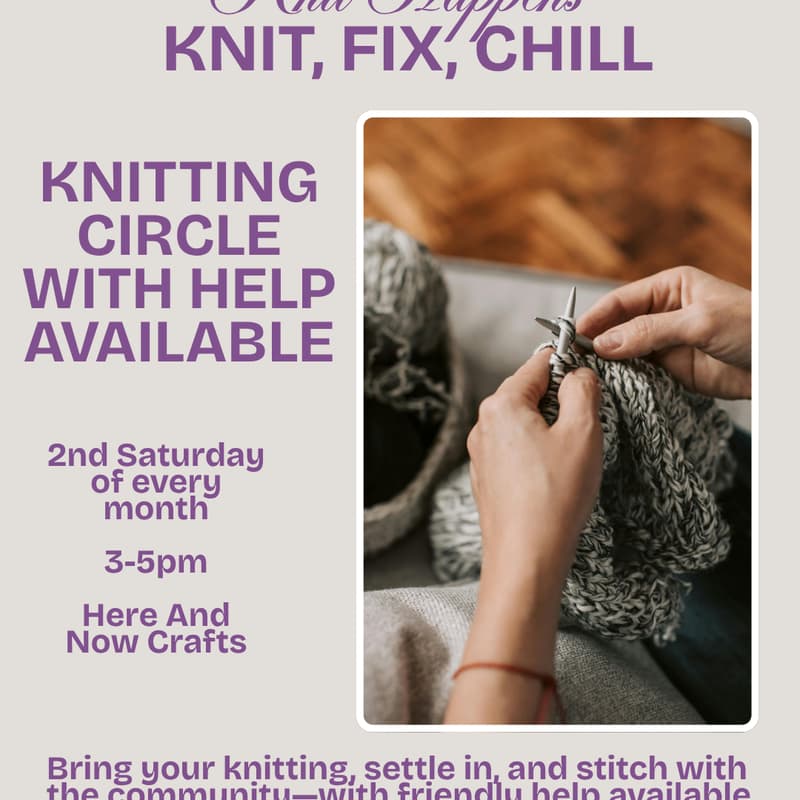 Cover Image for Knit, Fix, Chill