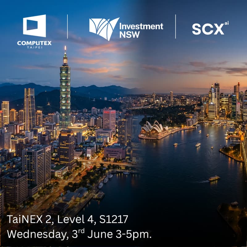 Cover Image for SYD > TPE - Scaling Australian Innovation at Computex
