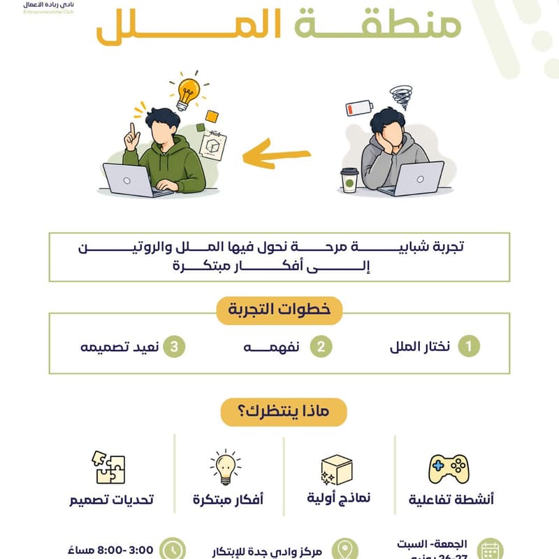 Cover Image for ورشة " منطقة الملل"