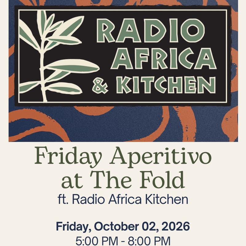 Cover Image for Friday Aperitivo ft. Radio Africa Kitchen and side dish of Legal Nerdery