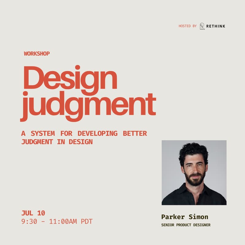 Cover Image for Sharpen Your Design Judgment with Behavioral Science