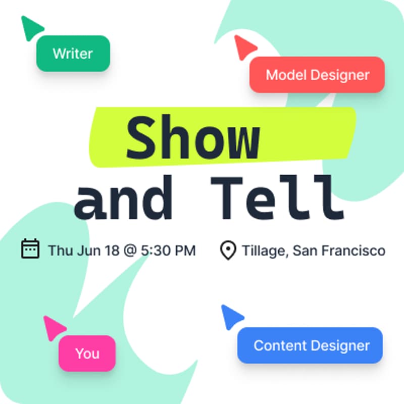 Cover Image for Content Design — Show and Tell