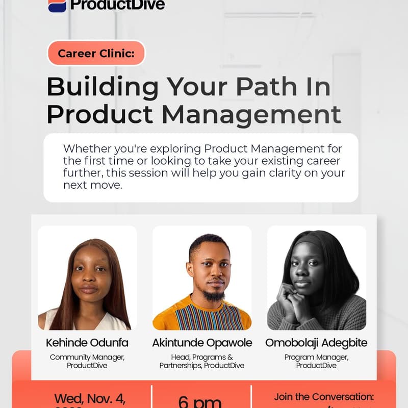 Cover Image for Building Your Path in Product Management