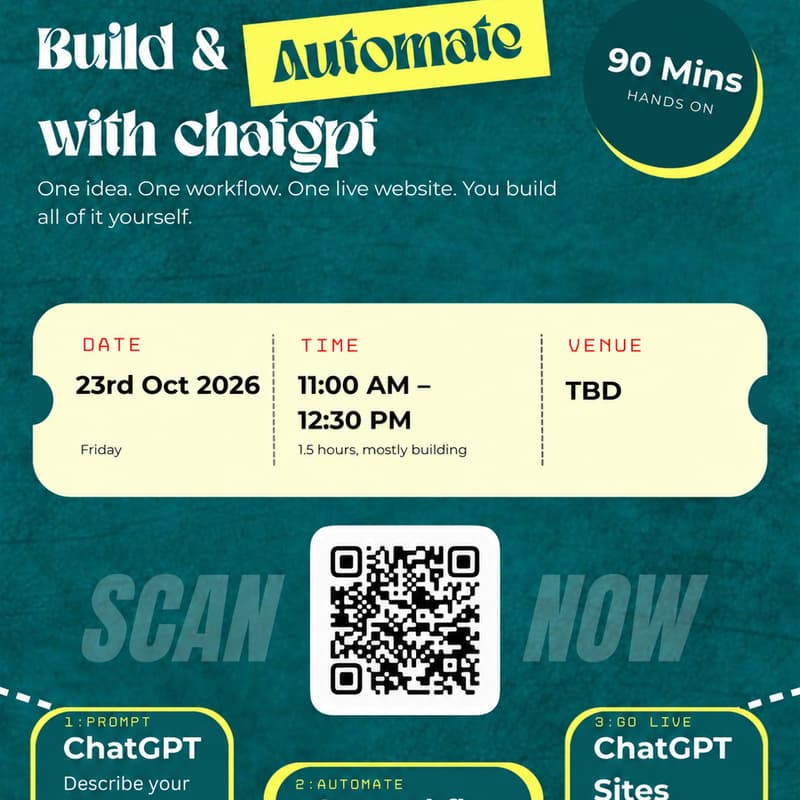 Cover Image for Build & Automate with ChatGPT