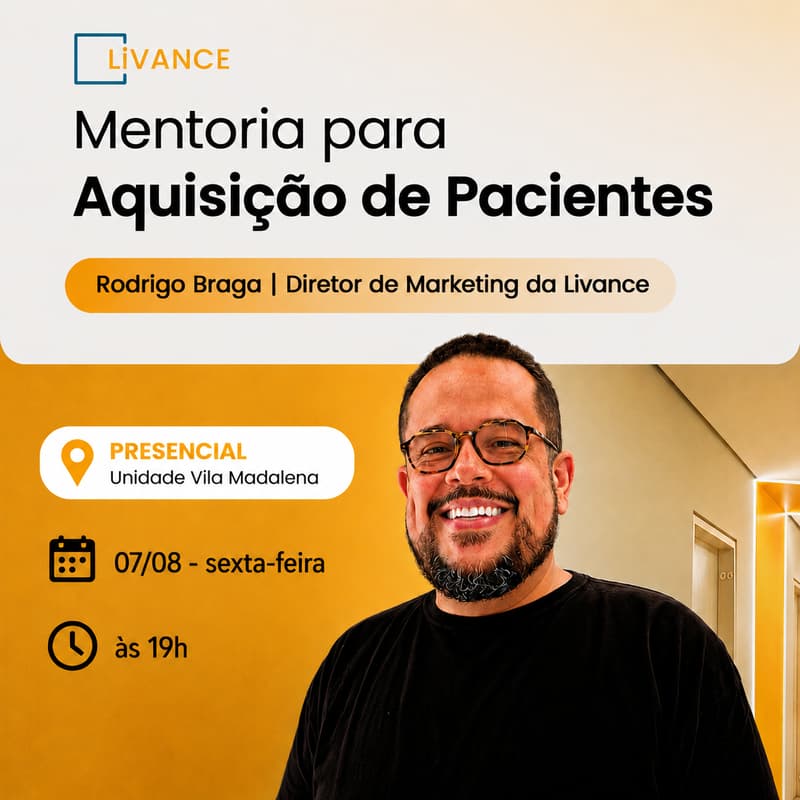 Cover Image for Mentoria para Aquisição de Pacientes [Presencial - Vila Madalena]