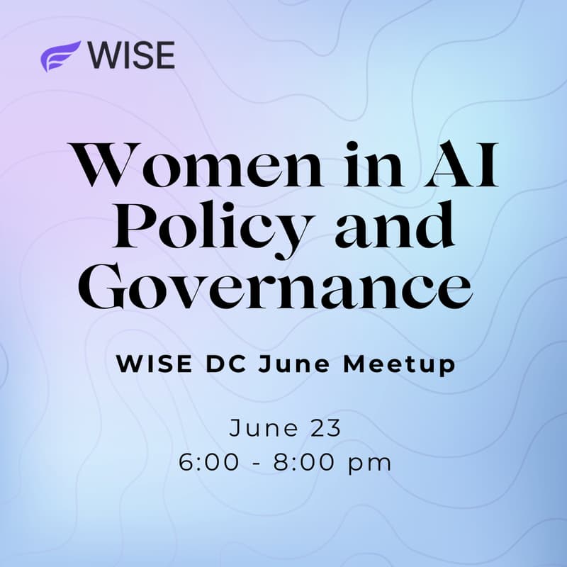 Cover Image for WISE DC June Meetup