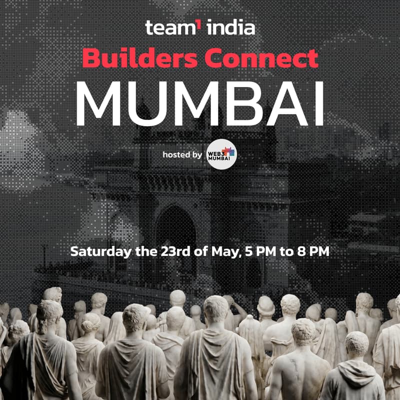 Cover Image for Team1 Builder Connect: Mumbai