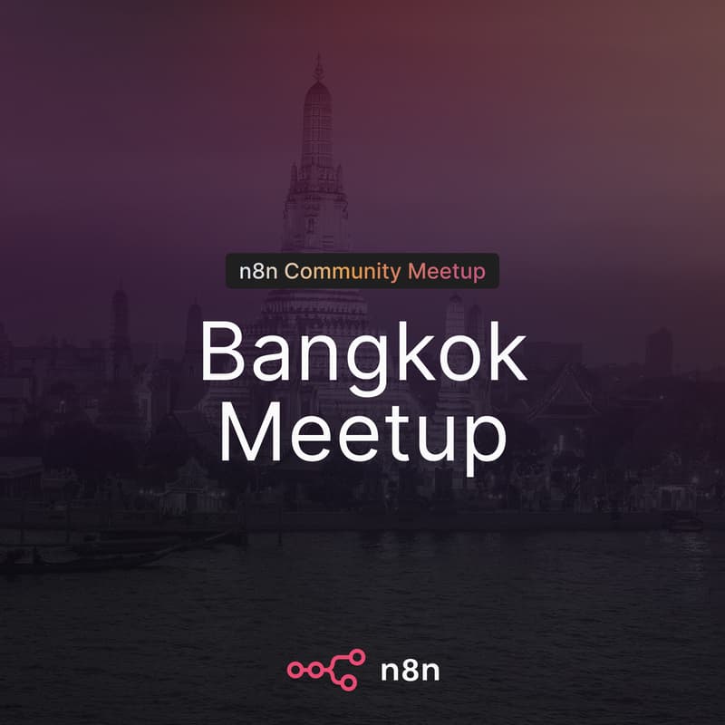 Cover Image for n8n Bangkok: The First Community Meetup