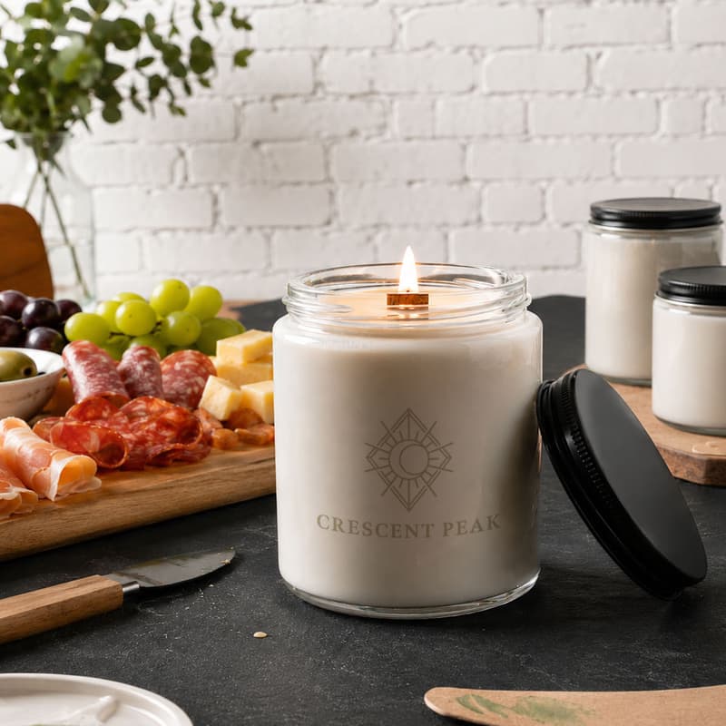 Cover Image for Candles & Charcuterie w/ Crescent Peak Glassworks