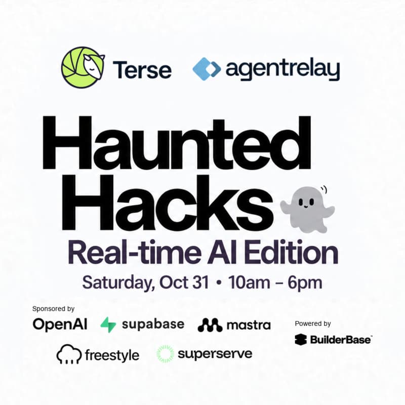 Cover Image for Haunted Hacks: Real-Time AI Edition