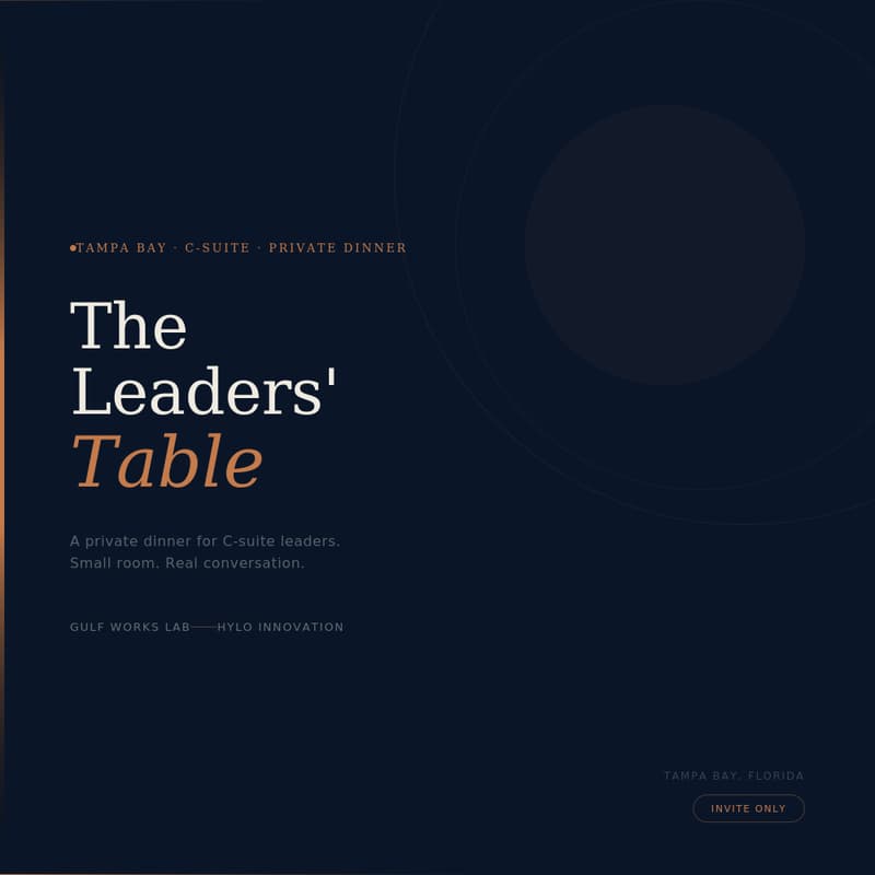 Cover Image for The Leaders' Table