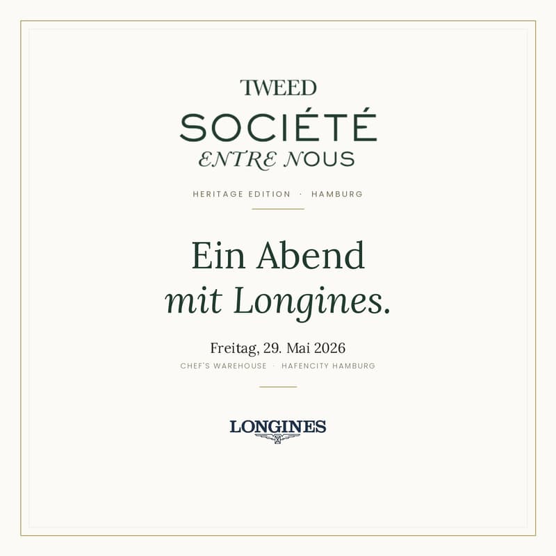 Cover Image for TWEED Société Entre Nous mit Longines