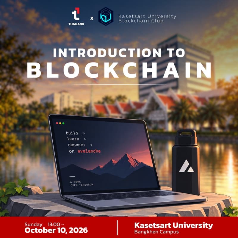Cover Image for Team1 x KU : Introduction to Blockchain