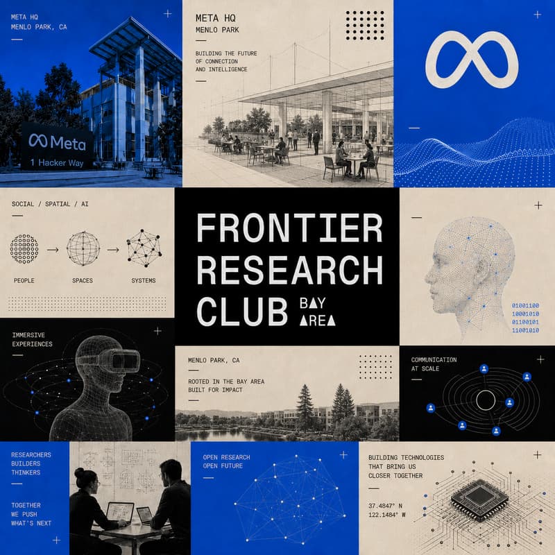 Cover Image for Bay Area Frontier Research Club | Meta HQ (dinner + paper discussion)