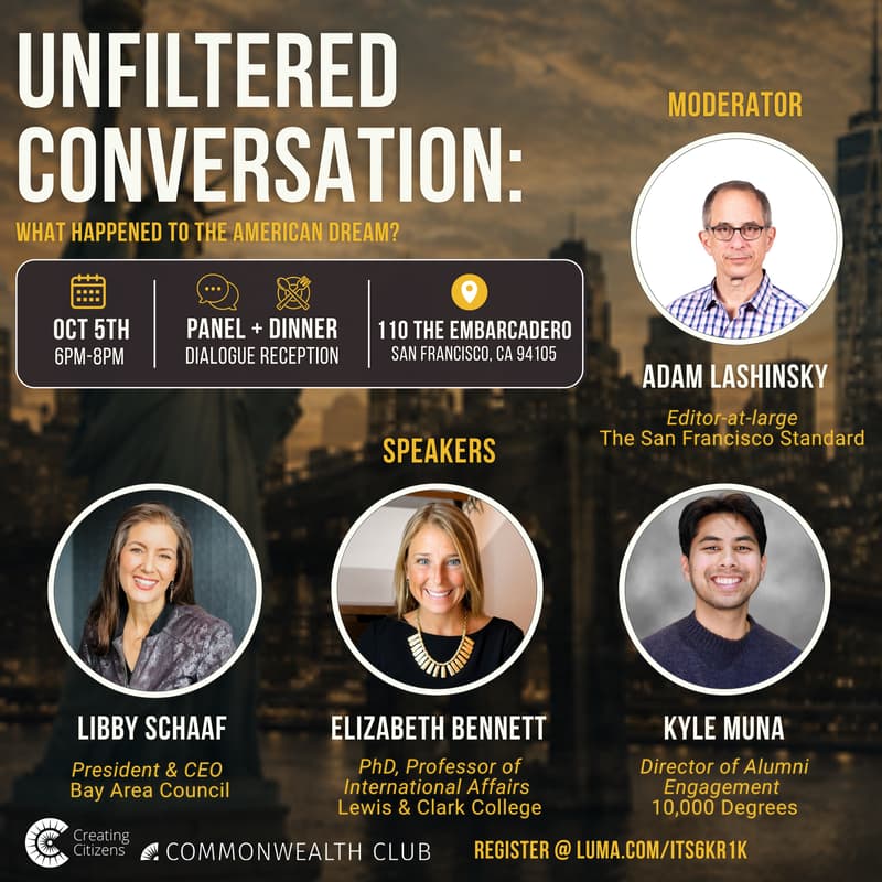 Cover Image for Unfiltered Conversation: What Happened to the American Dream
