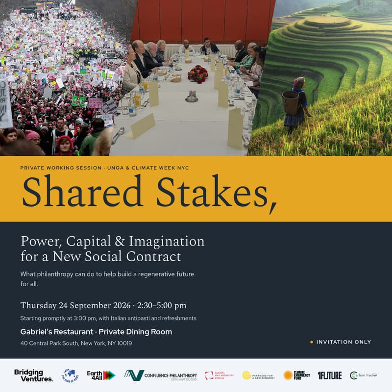 Cover Image for Shared Stakes: Power, Capital & Imagination for a New Social Contract