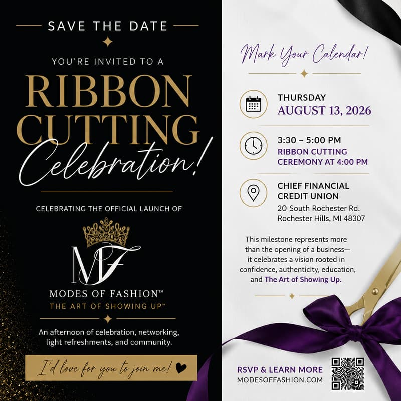 Cover Image for Official Ribbon Cutting Celebration Modes of Fashion™