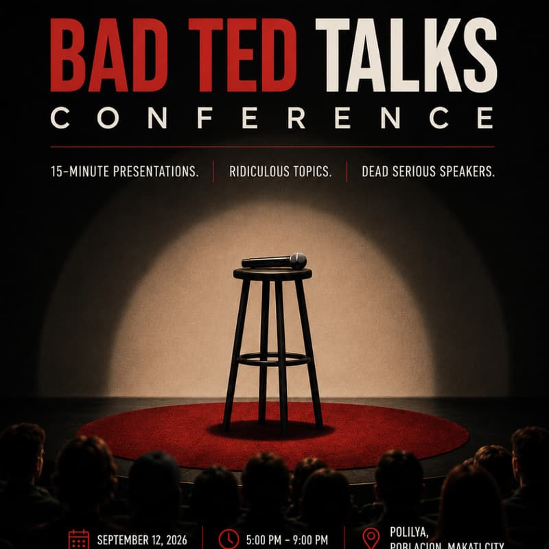 Cover Image for Bad TED Talks Conference