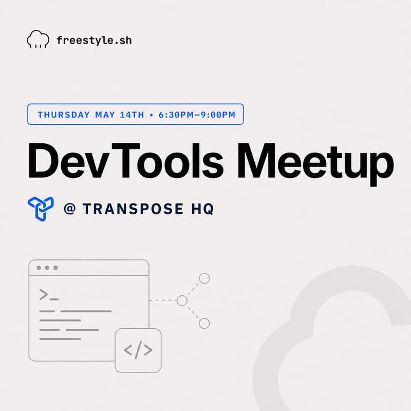 Cover Image for DevTools Meetup @ Transpose