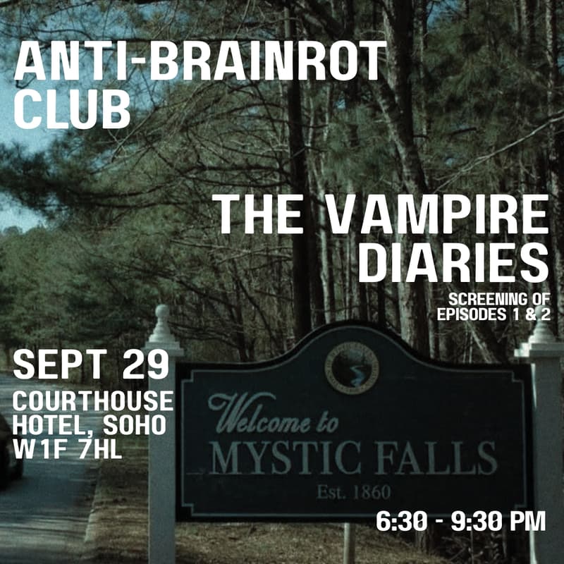 Cover Image for ABRC: THE VAMPIRE DIARIES SCREENING