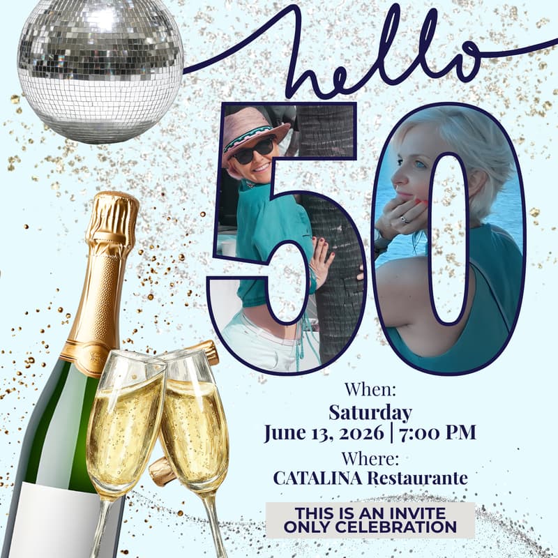 Cover Image for Hello 50 — Inner Circle Dinner 🥂