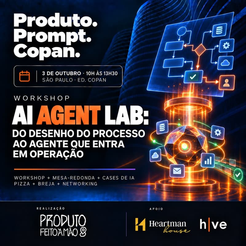 Cover Image for AI Agent Lab: Do desenho do processo ao agente que entra em operação
