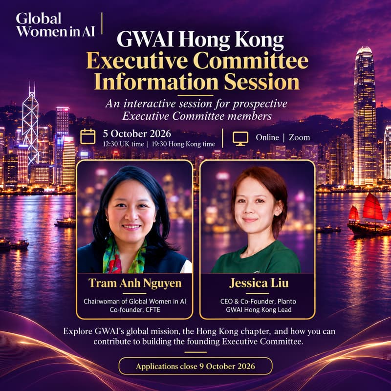 Cover Image for Global Women in AI - Hong Kong Information Session