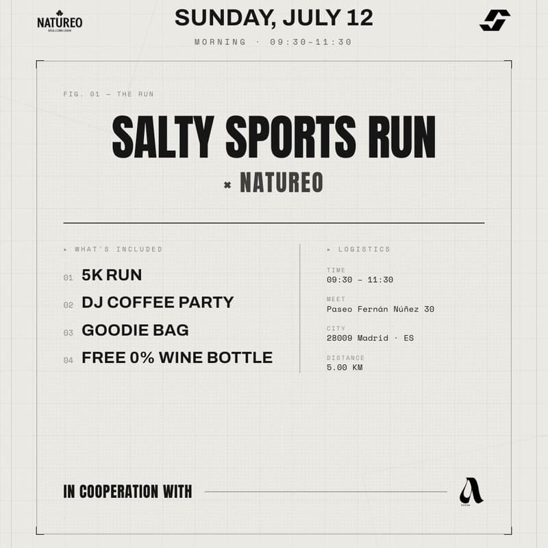 Cover Image for Salty Social Run X Natureo 🍷