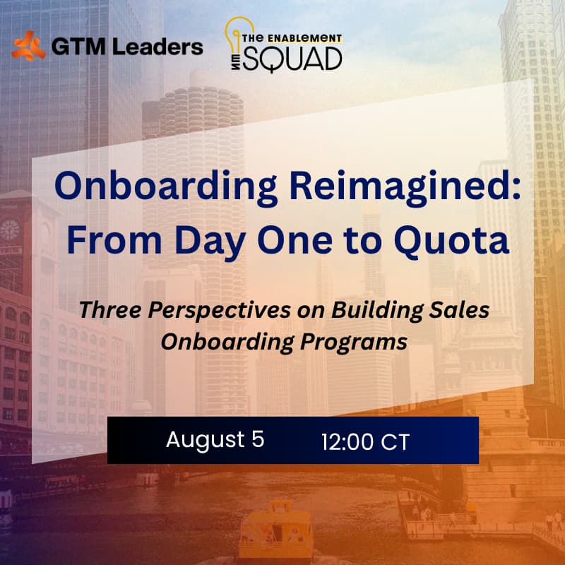Cover Image for Onboarding Reimagined: From Day One to Quota